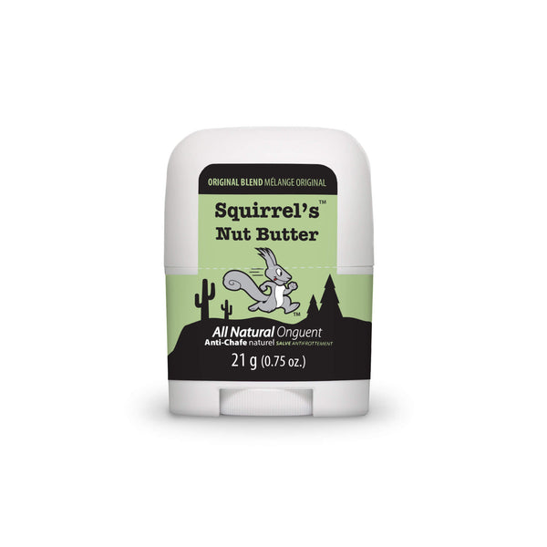 Squirrel's Nut Butter All Natural Anti-Chafe 21g (0.75oz) Stick